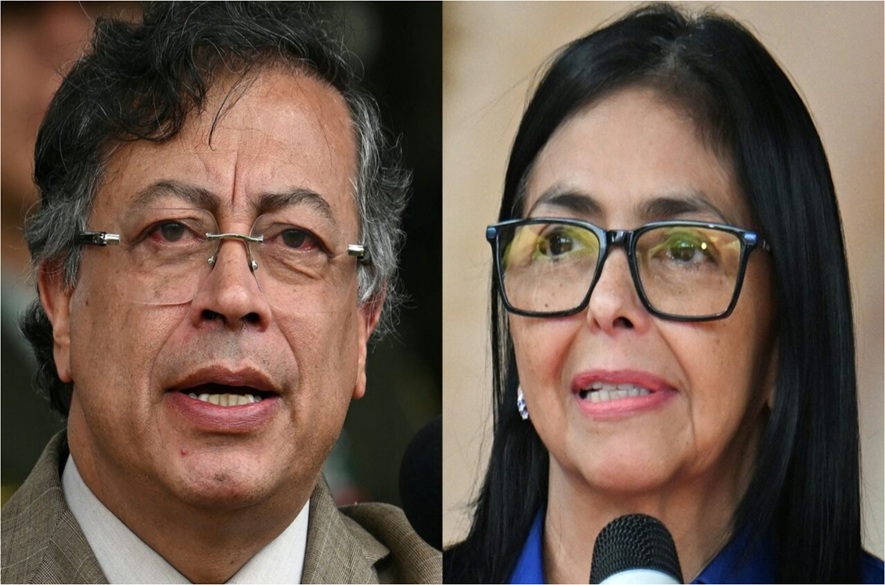 Suspendida reunión entre Petro y Delcy Rodríguez