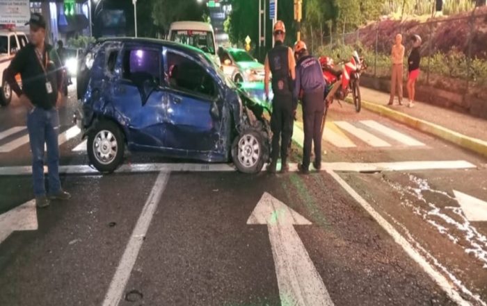 Táchira: Fuerte choque en la avenida España