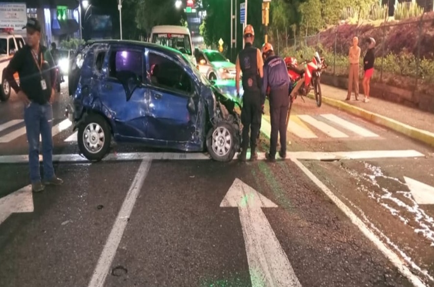 Táchira: Fuerte choque en la avenida España