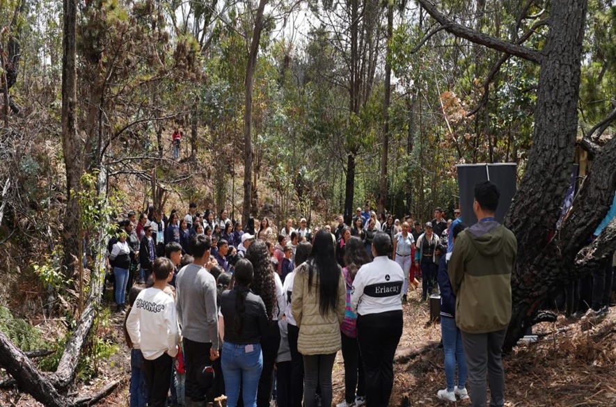 Inauguran la Estación Rupestre Páramo El Zumbador