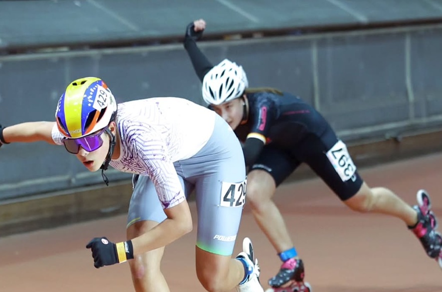Venezuela oro en patinaje durante el Speed Track de España
