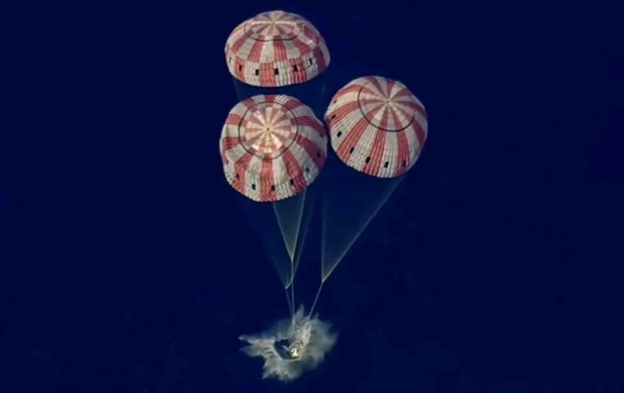 Artemis II  aterrizo en la costa oeste de Estados Unidos.