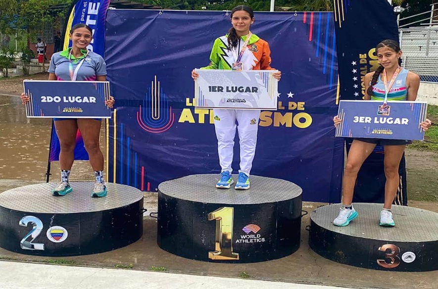 Atleta del Táchira se consagra en la liga nacional de atletismo