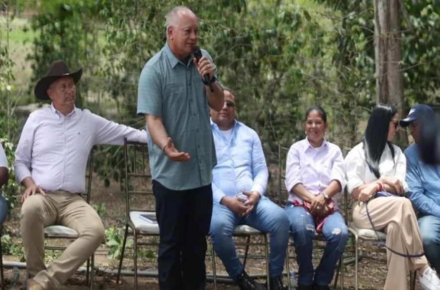 Cabello: "Las sanciones son el resultado de una gran campaña de odio contra Venezuela"