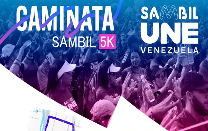Caminata Sambil Une Venezuela 2026 celebra su 4ta edición a nivel nacional