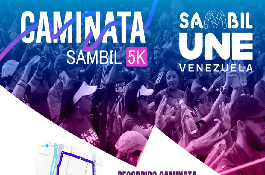 Caminata Sambil Une Venezuela 2026 celebra su 4ta edición a nivel nacional