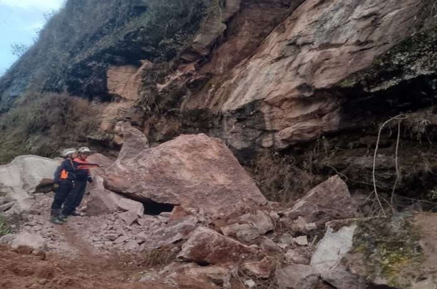 Cerrada vía Mérida por El Vigía debido a fuertes lluvias y deslizamientos