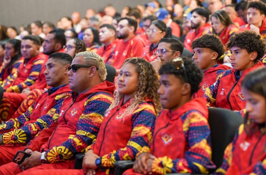 Delegación venezolana rumbo a los Suramericanos en Panamá