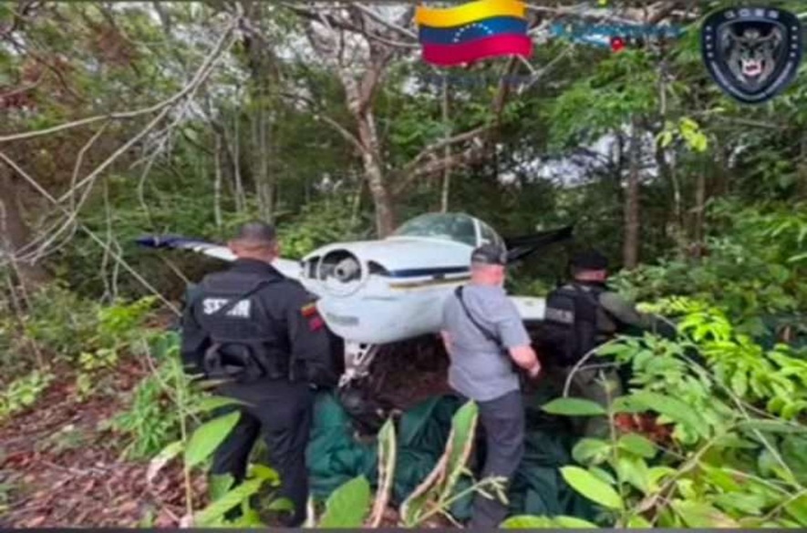 Destruyen avioneta del narcotráfico