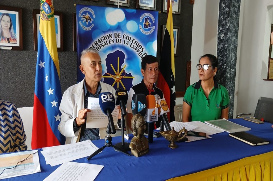 Enfermeros exigen salarios dignos