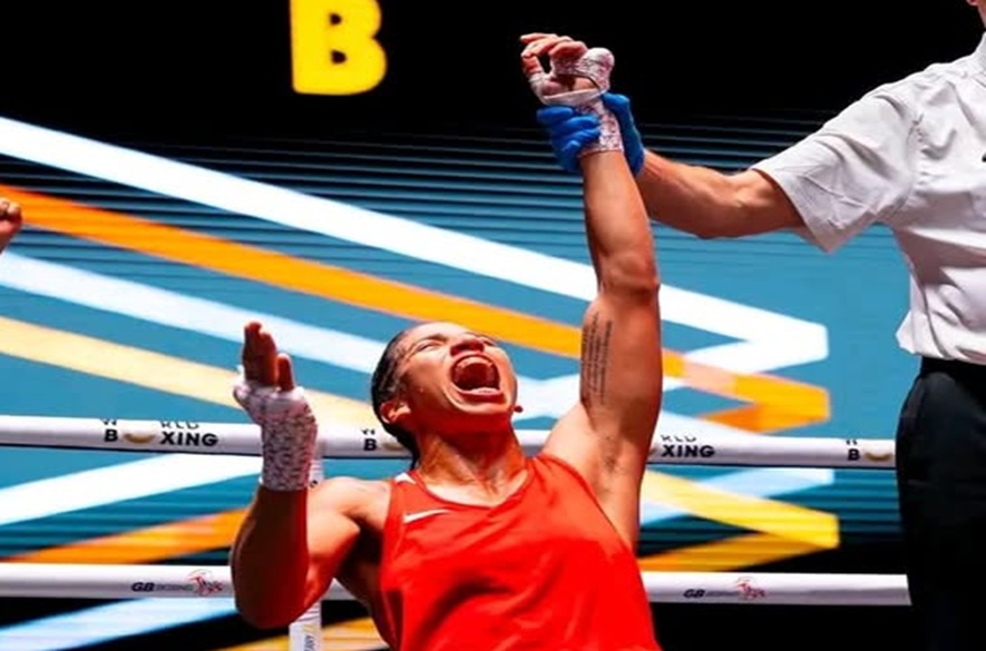 Historico: Boxeadora venezolana triunfa en Brasil