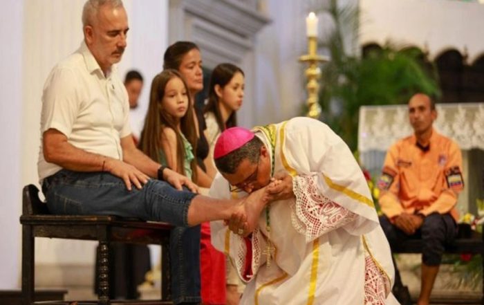 Lavatorio de pies: Un gesto de humildad y reconciliación en Táchira