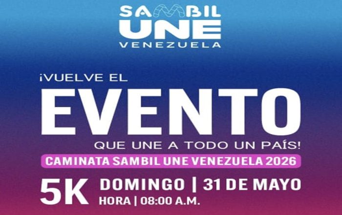 Sambil 5K. Participa en la caminata que une a todo un país