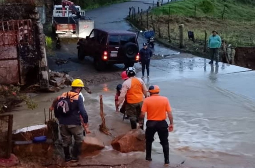 Táchira: Emergencia en Michelena por fuertes lluvias