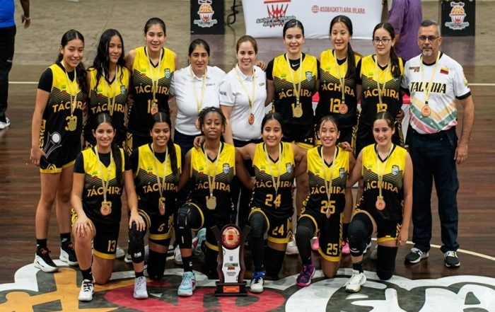 Táchira: Selección femenina de Basket campeona nacional