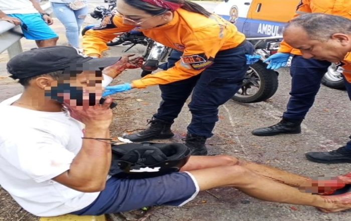 Táchira: Tres accidentes de moto en menos de tres horas en San Cristóbal