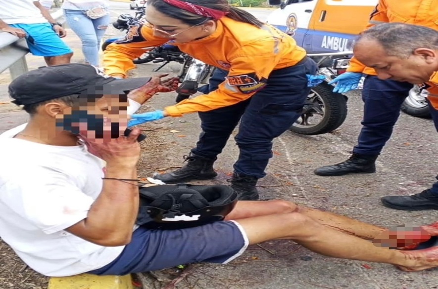 Táchira: Tres accidentes de moto en menos de tres horas en San Cristóbal