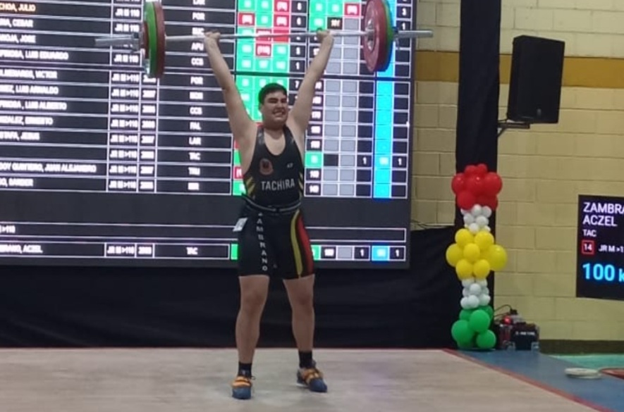 Táchira ya tiene su equipo de Pesistas a los nacionales