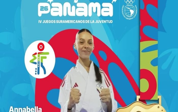 Tachirense Annabella Acevedo impone su ley en Panamá y se cuelga el oro suramericano