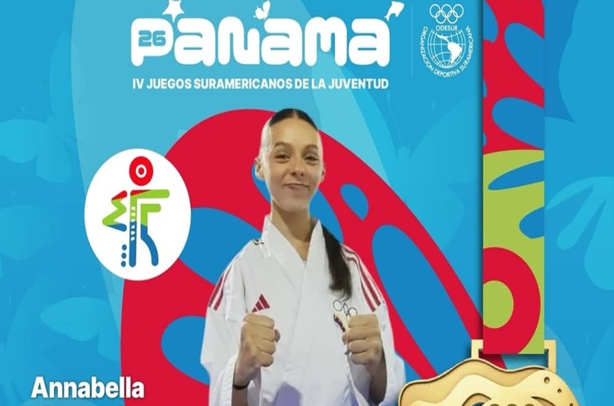 Tachirense Annabella Acevedo impone su ley en Panamá y se cuelga el oro suramericano