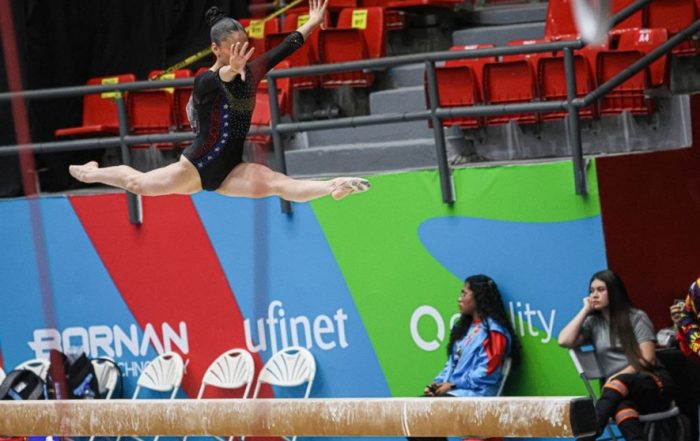 Venezuela Oro en Gimnasia artística de los juegos suramericanos