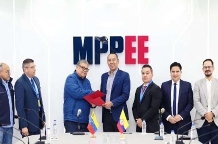 Venezuela y Colombia firman acuerdo para reactivar conexión electrica