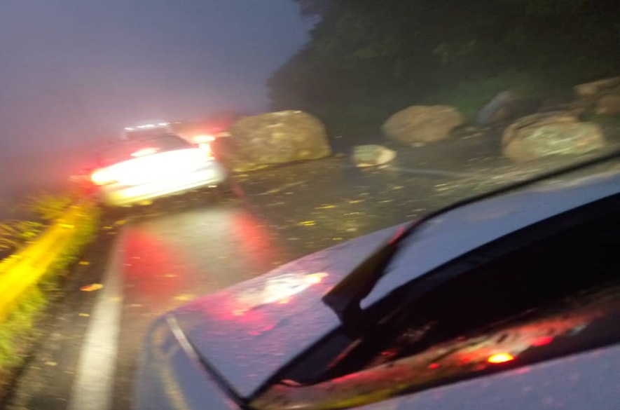 ALERTA VIAL: Derrumbes en la vía San Cristóbal - Cúcuta