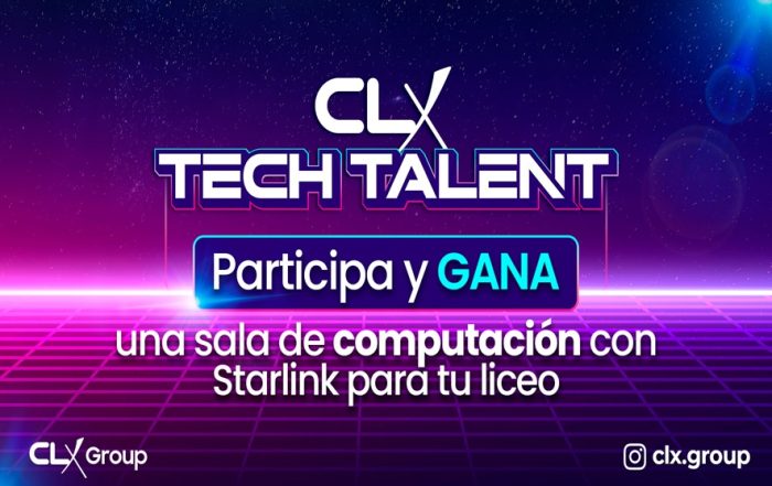 CLX Group lanza CLX Tech Talent: Participa y gana una sala de computación con Starlink para tu liceo
