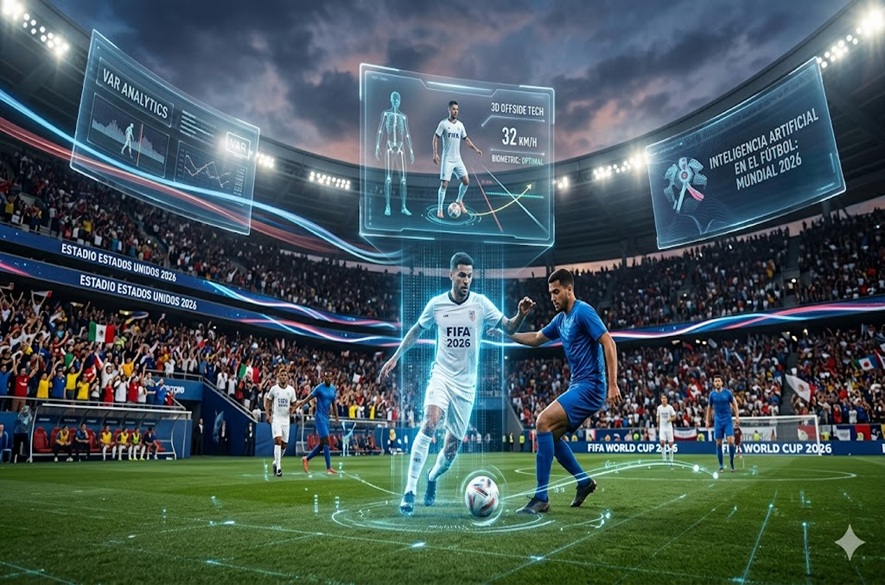 Descubre la tecnología que hay detrás del mundial de Futbol 2026