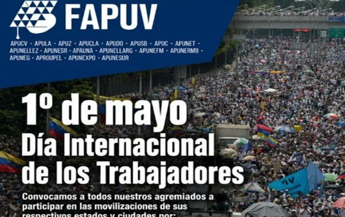FAPUV rechaza los anuncios de Delcy Rodríguez