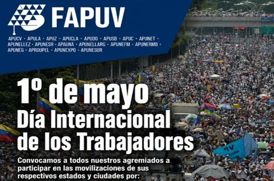FAPUV rechaza los anuncios de Delcy Rodríguez