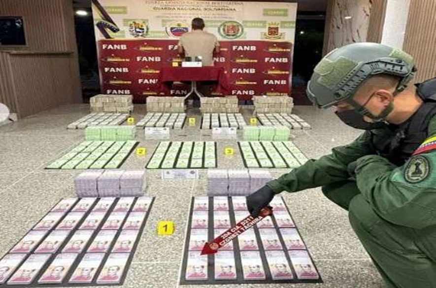 Táchira: Incautan más de 20 mil millones de Bolívares en efectivo