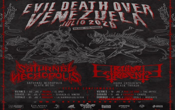 Inicia gira de Heavy Metal en Venezuela y Colombia