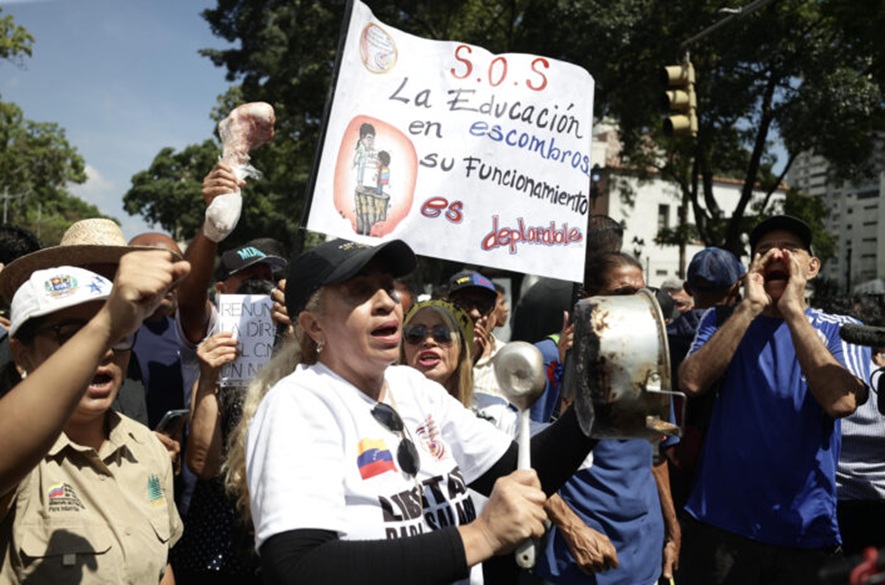 Mujeres sindicalistas rechazan anuncios de Delcy Rodriguez por inconstitucional