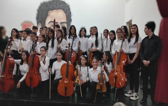 Orquesta Sinfónica Miguel Angel Espinel rindió homenaje a San Cristóbal