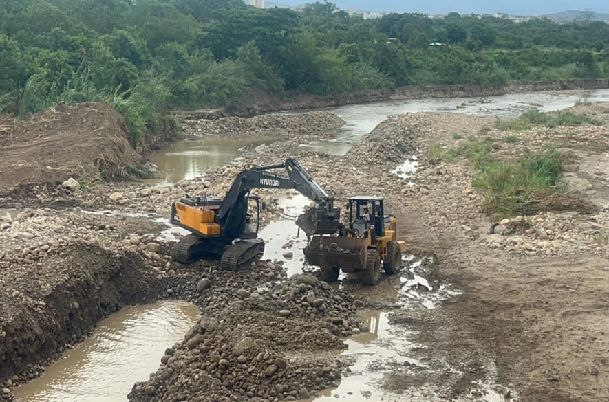 Supervisan trabajos en el puente Francisco de Paula Santander