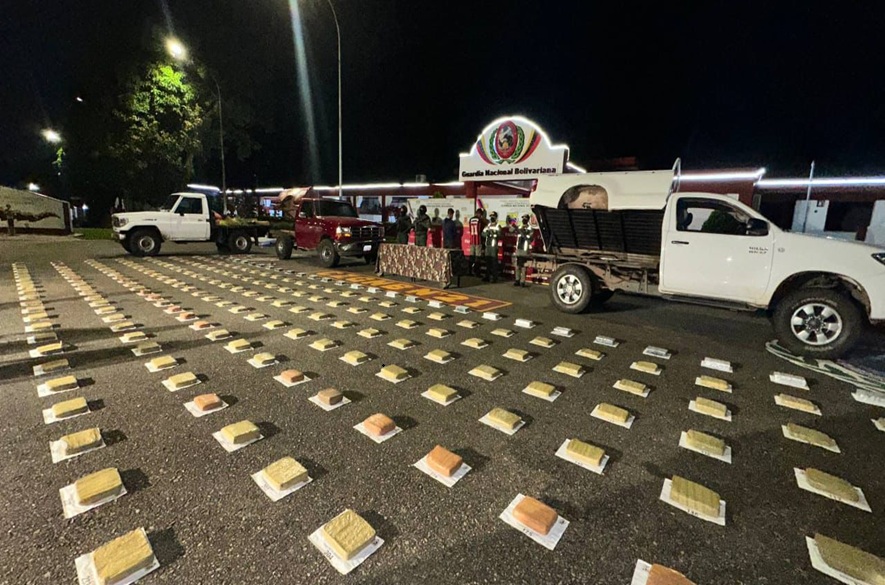 Táchira: Desmantelan centro de acopio de drogas en el municipio Jáuregui
