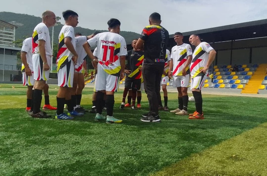 Táchira: Equipo de Futbol 7 a clasificar en Carabobo