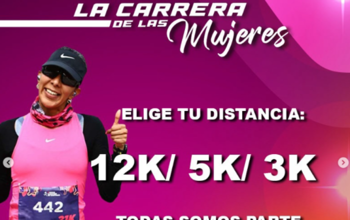 Todo listo para la 1era Edición de la "Carrera de las Mujeres"