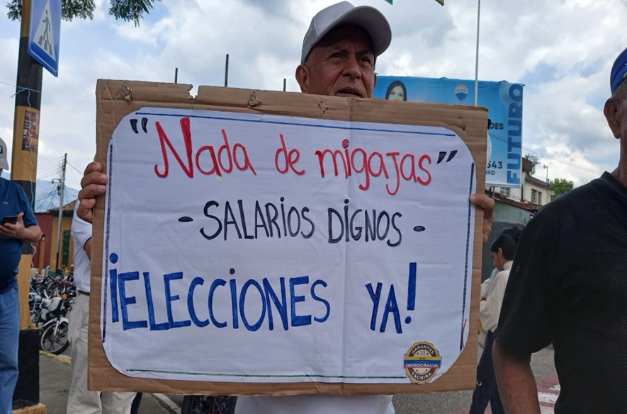 Trabajadores se movilizaron en Táchira para protestar y exigir salarios dignos
