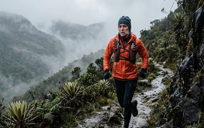¡Que la lluvia no te frene! Entrena fuerte bajo el frío andino