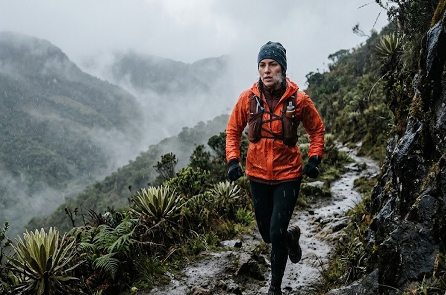 ¡Que la lluvia no te frene! Entrena fuerte bajo el frío andino