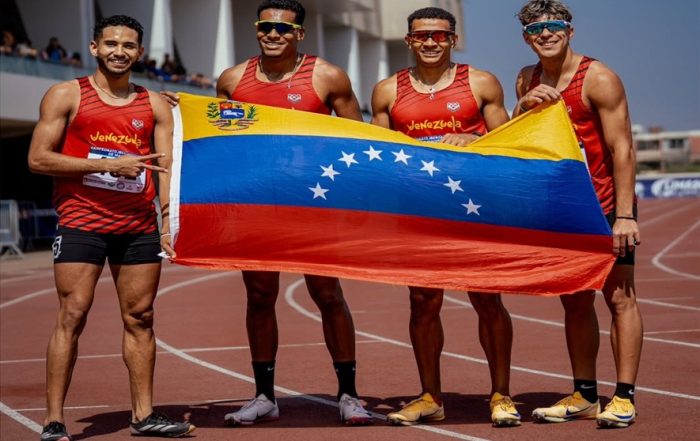 Atletismo venezolano Oro en Iberoamericano