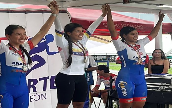 Ciclista nacida en el Táchira consigue oro en los nacionales de pista