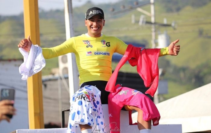 Ciclistas del Táchira Arlex Méndez y Jennire Roa campeones en los nacionales de pista