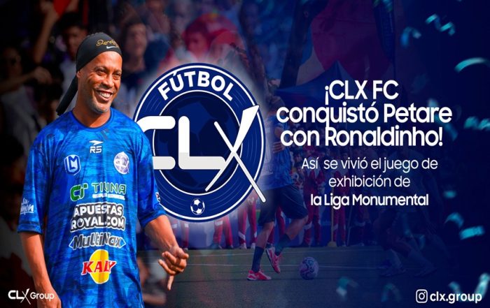 ¡CLX FC conquistó Petare con Ronaldinho! Así se vivió el juego de exhibición de la Liga Monumental