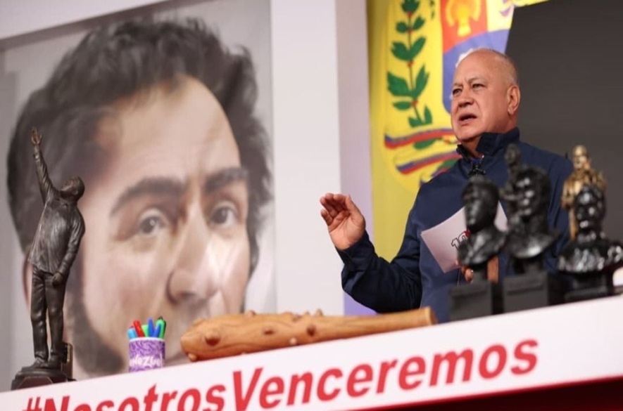 Diosdado Cabello anuncia la baja de 22 mil funcionarios policiales por malas prácticas