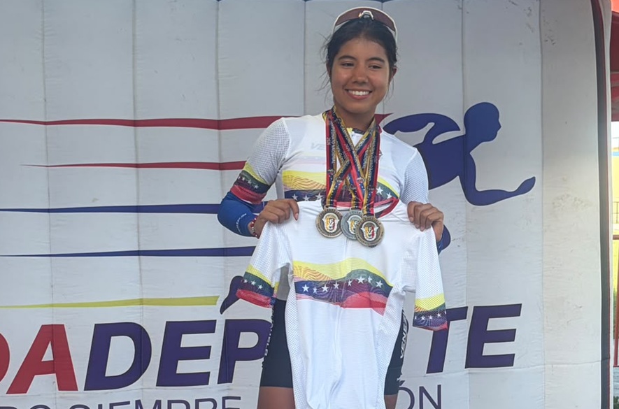 Jennifer Lagos destaca en la pista y consolida la posición de Táchira en el medallero