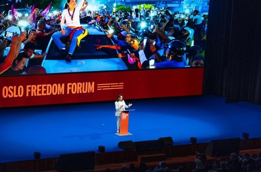 María Corina: En Venezuela necesitamos una transición pacífica, creíble y disciplinada