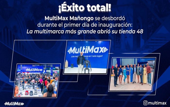 ¡Éxito total! MultiMax Mañongo se desbordó durante su primer día de inauguración: La multimarca más grande abrió su tienda 48